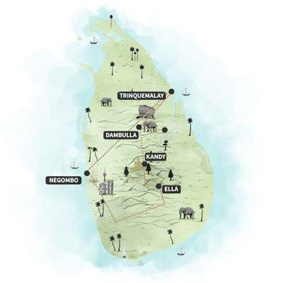 Itinéraire de 15 jours au Sri Lanka