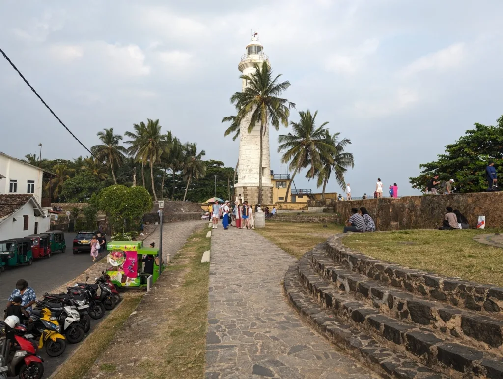 Le phare et les remparts du Fort de Galle, Sri Lanka